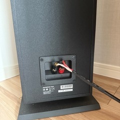 2本セット　美品　ポークオーディオ POLK AUDIO Monitor XTシリーズ フロアスタンディングスピーカー マットブラック MXT60の画像