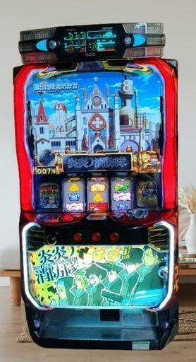 パチスロ実機S炎炎ノ消防隊コイン不要機・データカウンター