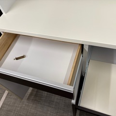 配送可【食器棚 ホワイト】★ クリーニング済 【管理番号11708】桒の画像