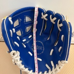 MIZUNO 少年軟式用オールラウンド5Sブラック阪神タイガース　トラッキー柄＋Kaiser キッズグローブ 8インチの画像