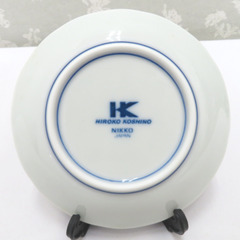 NIKKO (ニッコー) 食器 HIROKO KOSHINO ヒロココシノ HK 小皿 プレート 取り皿 5枚セット 10cm 箱有【中古】 【キモノオフ野々市若松店】の画像