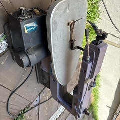 旧HITACHI製卓上糸のこジャンク品の画像