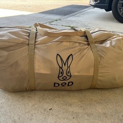 DOD カマボコテント３M（タン）　中古　状態良の画像