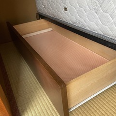 シングルベット　フランスベットマットレスセットの画像