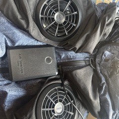 ファン付きベスト試着のみ使用。の画像