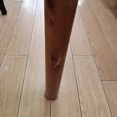 ★リユースのサカイつくば店★TK6191  ダイニングテーブル ブラウン H72×D68×W68 クリーニング済みの画像