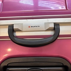 8/18まで【ジャンク品】SUNCO スーツケースの画像