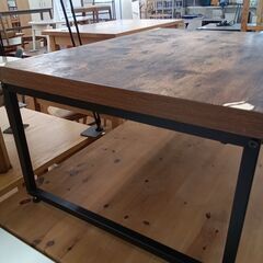 ★リユースのサカイつくば店★TK6192  ローテーブル ブラウン H38×D55×W80 クリーニング済みの画像