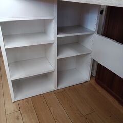 ★リユースのサカイつくば店★TK6193  デスク ナチュラル H71×D70×W100 クリーニング済みの画像