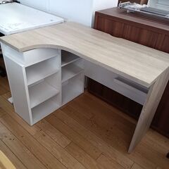 ★リユースのサカイつくば店★TK6193  デスク ナチュラル ...