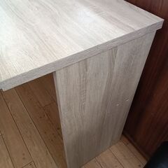 ★リユースのサカイつくば店★TK6193  デスク ナチュラル H71×D70×W100 クリーニング済みの画像