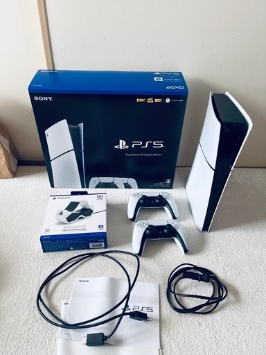 PS5 Slim デジタルエディション 本体+コントローラースタンド