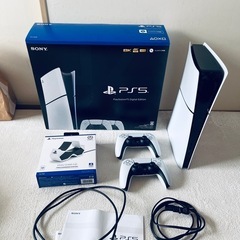 PS5 Slim デジタルエディション 本体+コントローラースタンド