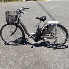 中古整備済　ヤマハ　電動アシスト自転車　Pas　natura 2015年の画像