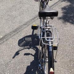 中古整備済　ヤマハ　電動アシスト自転車　Pas　natura 2015年の画像