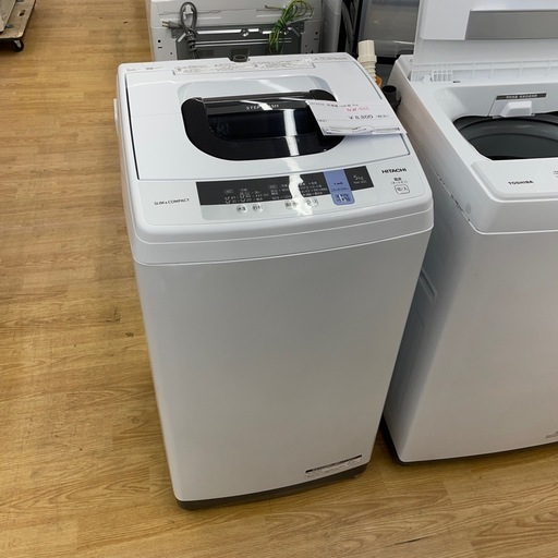 ★リユースのサカイ幸手店★SJ10158★HITACHI 洗濯機　19年製　5.0kg　クリーニング済み