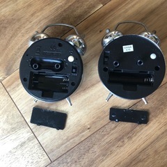 目覚まし時計　2個の画像