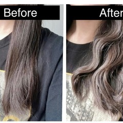 3連 バレル ヘアアイロン の画像