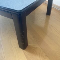 東芝製家具調こたつ【差し上げます】の画像