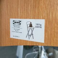 0817-026 IKEA ハイチェア 折りたたみの画像