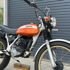交換可！ホンダTLM200改　MD15 2サイクル車　実働好調！自賠責令和9年8月まであり！引き取り早い方優先！　の画像