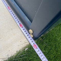 小型物置　ネイビー　鍵ありの画像