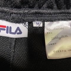 【美品】FILAジャージ上下セット　Mサイズの画像