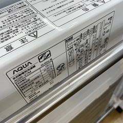 ★リユースのサカイ幸手店★SJ10141★アクア　洗濯機　22年製　7.0kg　クリーニング済み の画像