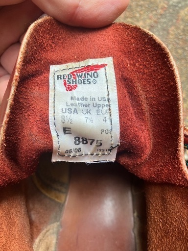 RED WING SHOES8875