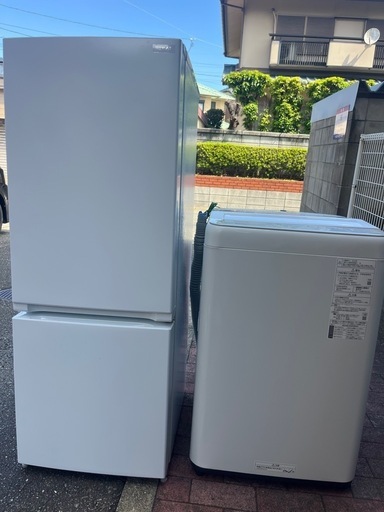 福岡市配送設置無料　冷蔵庫、洗濯機セット