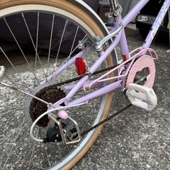 女の子 22インチ 自転車の画像