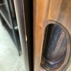 H2508-480 コーナーショーケース ガラス 通電確認済み 中古の画像