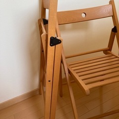 折りたたみ椅子　チェア　2脚セットの画像