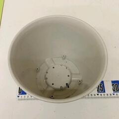 0817-190 プラスチック植木鉢　受け皿付の画像