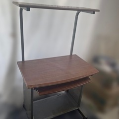 🏷️ 【非対面・引き取り限定】 YAMAZEN Large Computer Desk with Casters  / Local Pickup Only (Contactless)　大型　パソコンデスク　コンピューターデスク　現金⭕️→問い合わせへ の画像