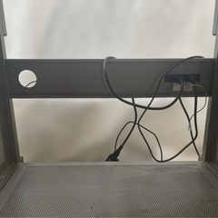 🏷️ 【非対面・引き取り限定】 YAMAZEN Large Computer Desk with Casters  / Local Pickup Only (Contactless)　大型　パソコンデスク　コンピューターデスク　現金⭕️→問い合わせへ の画像