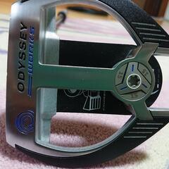 ODYSSEY 2-BALL FANG マレット型パター オデッセイ ウエイト付の画像
