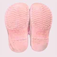 クロックス サンダル❤子供用　キッズ　16cm　ピンクの画像
