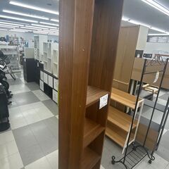 ★リユースのサカイ千葉中央店★期間限定割引有  収納棚 ブラウン H206×D29×W43 クリーニング済み TC4239の画像