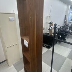 ★リユースのサカイ千葉中央店★期間限定割引有  収納棚 ブラウン H206×D29×W43 クリーニング済み TC4239の画像