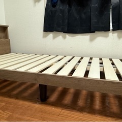 セミシングル　すのこベット　アイリスオーヤマの画像