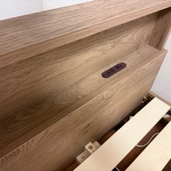 セミシングル　すのこベット　アイリスオーヤマの画像