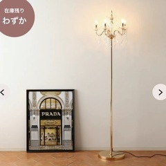 フランフラン　スタンドライトの画像