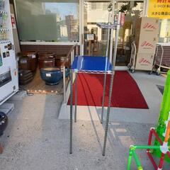 ERECTA ２段メタルラック 人気商品 サビ少なめ 【こちらは店舗です。浜村鹿野温泉ICから3分 買取本舗 宮本リサイクル 営業時間9～19時 定休日水曜のみ←連絡できませんm(_ _)m】の画像