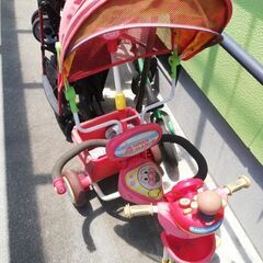 アンパンマン　三輪車　幼児の画像
