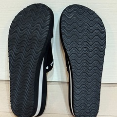 【商談中】 FILA ブラック 厚底サンダル 24cm 美品 の画像