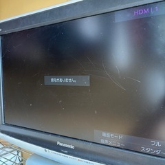 パナソニックテレビの画像
