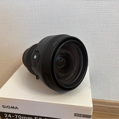【美品！】sigma 24-70mm f2.8 DG DN art Eマウントの画像