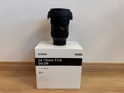 【美品！】sigma 24-70mm f2.8 DG DN art Eマウント
