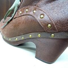 ブーツ ボアブーツ ブラウン サイズ7(24.0cm) Miz-Mooz 中古 苫小牧西店の画像